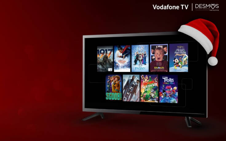 Το Vodafone TV δωρίζει τα έσοδα από τις ενοικιάσεις ταινιών σε συνανθρώπους μας που έχουν ανάγκη